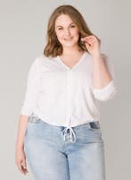 YESTA wit kort vestjeX-0(44)Maat 42/44 (L), Verzenden, Nieuw, Maat 42/44 (L), Overige kleuren