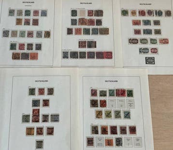 Le Reich allemand 1903/1923 - Timbre de service : collection