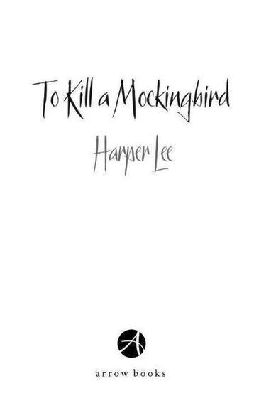 To kill a mockingbird 9780099549482 Harper Lee, Boeken, Verzenden, Zo goed als nieuw, Harper Lee