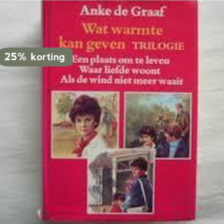 WAT WARMTE KAN GEVEN (TRILOGIE) 9789025719128 Graaf, Boeken, Streekboeken en Streekromans, Gelezen, Verzenden