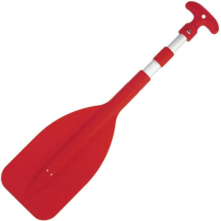 Dubbel Telescopische Peddel 53-107cm Rood, Sports nautiques & Bateaux, Pagaies, Enlèvement ou Envoi