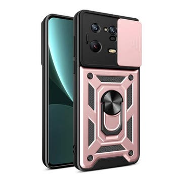 Xiaomi Mi 11T Pro - Armor Hoesje met Kickstand en Camera, Télécoms, Verzenden