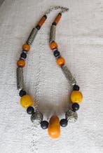 Zilver, Hars, lavasteen - Halsketting - Egypte