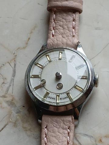 Louvic DeLux-Mistery Dial Diamonds,Vintage60. - Zonder