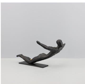 Beeld, Swimmer in Mid-Air - 14.5 cm - Hars
