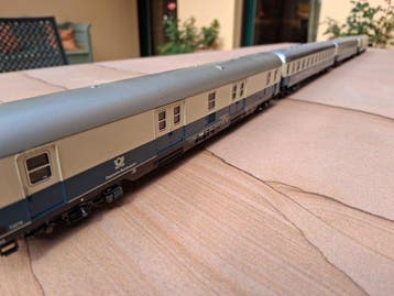 Märklin H0 - 4092/4093/4157/4176 - Modeltrein personenwagen