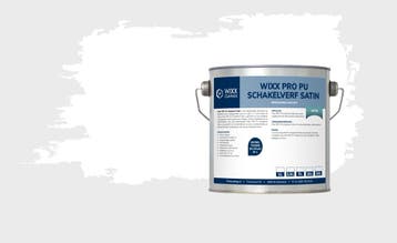 Wixx PRO PU Schakelverf Satin Wit 10L, Verzenden