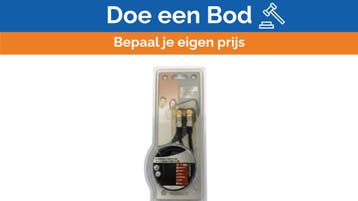 Bieden: Velleman 1.5m F-Type Male to Male Coaxial Cable Gol, Ophalen of Verzenden
