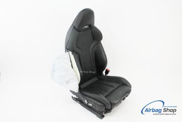 Stoel stikken reparatie leder BMW X3 M