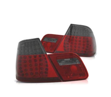 FEUX ARRIÈRE BMW E46 99-03 LED ROUGE FUMÉ LOOK M3, Verzenden