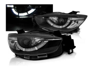 Xenon koplampen LED DRL Black geschikt voor Mazda CX5, Auto-onderdelen, Verzenden, Nieuw, Mazda