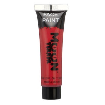 Moon Terror Halloween Face Paint Blood Red 12ml, Verzenden