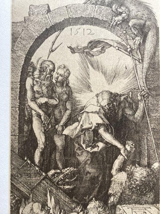 Albrecht Durer (1471-1528), after - Christ reaching down to, Antiquités & Art, Antiquités | Livres & Manuscrits