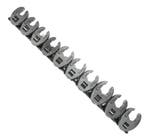Kraaiepootsleutelset, 10 st., 3/8, 10-19 mm, Auto-onderdelen, Banden en Velgen, Verzenden, Nieuw