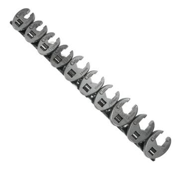 Kraaiepootsleutelset, 10 st., 3/8, 10-19 mm, Auto-onderdelen, Banden en Velgen, Verzenden, Nieuw