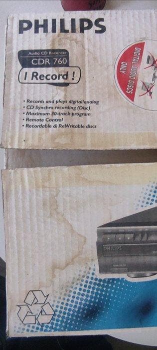 Philips - CDR760CD3 Cd-recorder, TV, Hi-fi & Vidéo, Radios