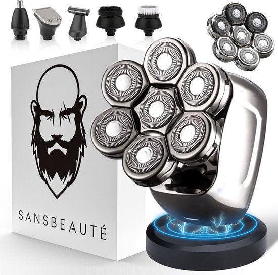 2dekans | 6-in-1 Scheerapparaat Mannen + Extra Scheerkop –, Bijoux, Sacs & Beauté, Beauté | Soins du corps, Enlèvement ou Envoi