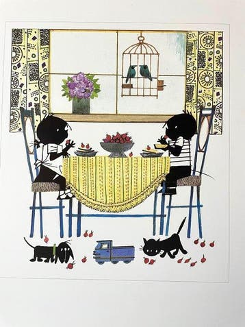 Fiep Westendorp - Jip en Janneke dining room 1998