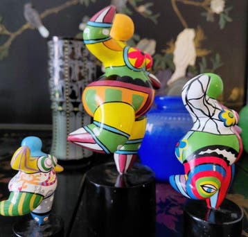Figurine - Nikki de Saint Phalle - Nana 3x (3) - Résine,