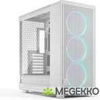 Fractal Design Epoch XL White TG RGB Clear tint, Verzenden, Nieuw