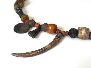 Headhunters krijgerketting - Naga - India (Zonder