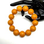 Exclusieve armband met Baltische amber kralen van 17 mm,