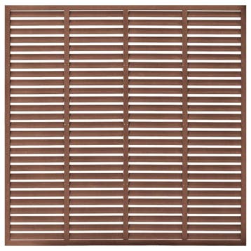 schutting 180x180cm: Retour deal, nergens goedkoper!, Kunststof, 1 tot 2 meter, Zo goed als nieuw, Minder dan 3 meter