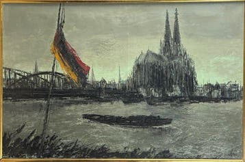 Pierre Molot (XX) - Allemagne, Cologne, la cathédrale