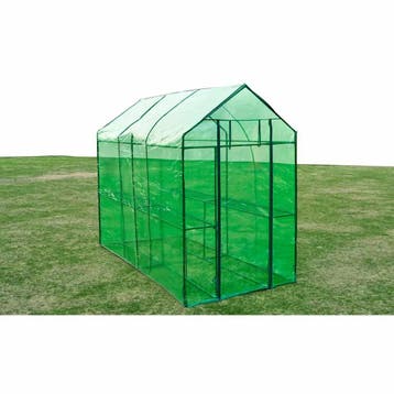 vidaXL Tuinkas staal XL, Jardin & Terrasse, Serres, Verzenden