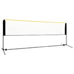 vidaXL Badmintonnet verstelbaar 400x103x94-158 cm metaal, Sport en Fitness, Badminton, Verzenden, Nieuw