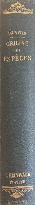 Charles Darwin - L’Origine des espèces - 1882, Antiquités & Art, Antiquités | Livres & Manuscrits