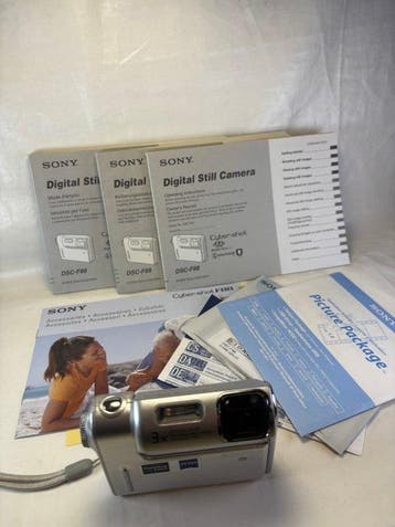 Sony Cybershot DSC-F88 helemaal compleet Digitale compact, Nieuw