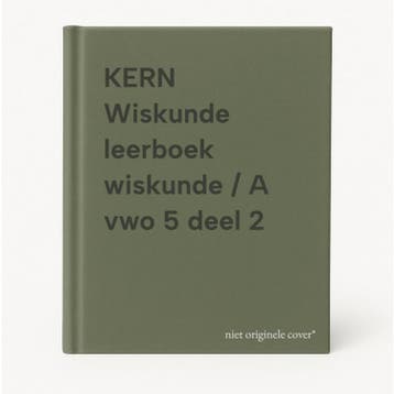 KERN Wiskunde leerboek wiskunde / A vwo 5 deel 2, Boeken, Verzenden, Zo goed als nieuw