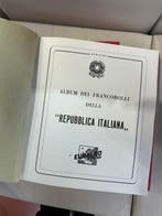 Italië 1960/1970 - Postzegelverzameling in kwartetten met, Postzegels en Munten, Gestempeld