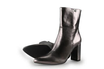 Mexx Enkellaarzen in maat 39 Zilver, Kleding | Dames, Mexx, Overige kleuren, Verzenden, Lage of Enkellaarzen