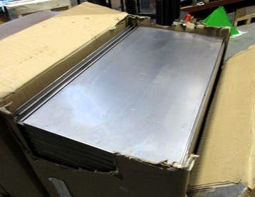 Legbord, Schap, Zink, B100 x D57cm, NIEUW