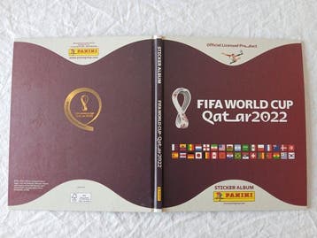 Panini WC Qatar 2022 Cristiano Ronaldo, Lionel Messi Sans, Nieuw