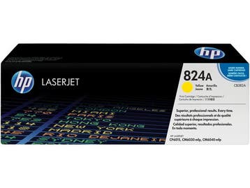 HP - HP 824a (CB382A) Toner Geel Origineel, Ophalen of Verzenden, Nieuw, Cartridge, HP