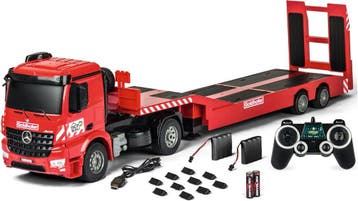 RC Mercedes Arocs Dieplader | 34% korting retour deal | NU!, Elektro, Verzenden, Zo goed als nieuw, RTR (Ready to Run)