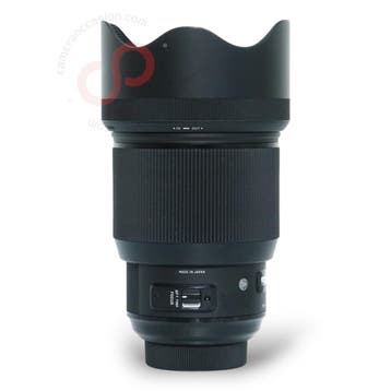Sigma 85mm 1.4 DG HSM ART (Nikon) nr. 1596, Ophalen of Verzenden, Zo goed als nieuw
