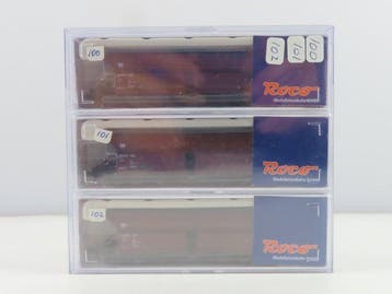 Roco N - uit set 24040 - Modeltrein goederenwagonset (1) -, Nieuw