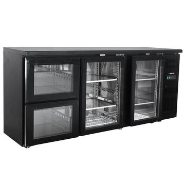 Barkoelkast | BC-SERIE | 537L | Zwart | +2°C/+8°C |, Verzenden