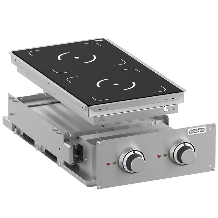 Inbouw Inductiefornuis | DROP-IN | 2 Kookpunten | 7kW, Articles professionnels, Horeca | Équipement de cuisine, Envoi