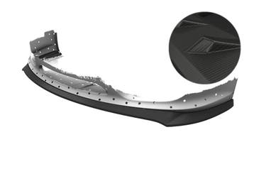 Cup spoilerlip met ABE voor Porsche 987 Boxster CSL725-M, Verzenden, Nieuw
