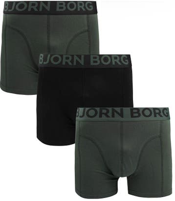Bjorn Borg Boxers 3Pack Groen maat L Heren, Kleding | Heren, Ondergoed, Verzenden, Bjorn Borg, Boxer
