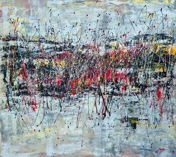 Jovan Srijemac (1962) - Dance of the Wind on the Swamp - XXL
