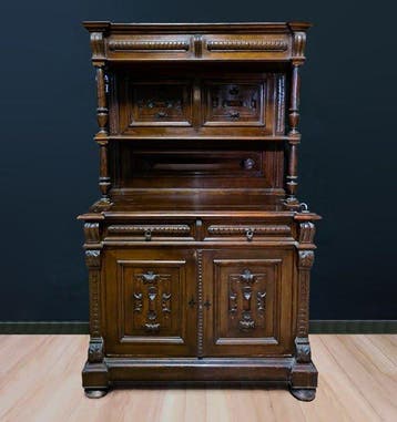 Hoog dressoir - Hout - Antica Piattaia Rinascime