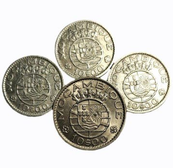Portugees Mozambique. Republic. 10 escudos 1952/1968 (4