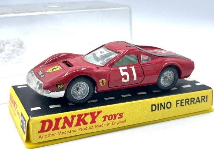 Dinky Toys - Model sportwagen - Dino Ferrari - 216, Hobby & Loisirs créatifs, Voitures miniatures | 1:5 à 1:12