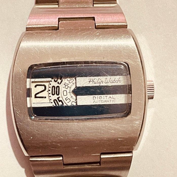 Philip Watch - Digital Automatic - Sans prix de réserve -, Handtassen en Accessoires, Horloges | Heren